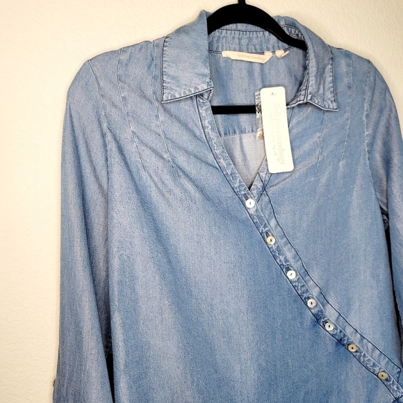 NWT Soft Surroundings Womens Tencel Tunic Top - Picture 5 of 9